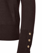 Katie Rundhalsad Cardigan Dam Mole | Smilebutiken - Freequent