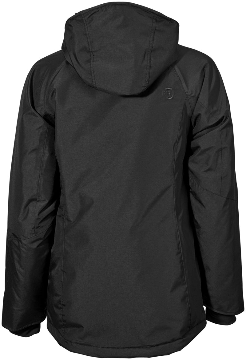Kaya Girls Jacket Black Vinterjacka Junior Didriksons Storlek 130