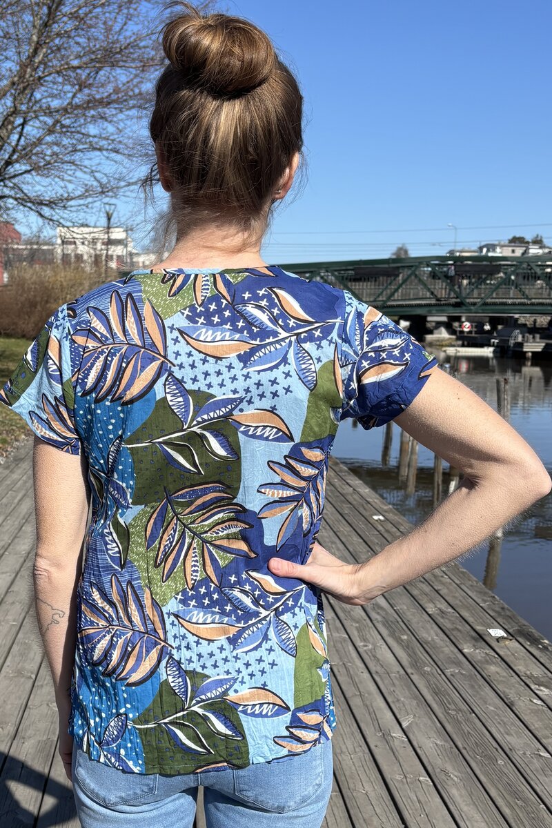 Kayla Blus 5 Dam Dot Cross 1 | Smile Store - One Summer