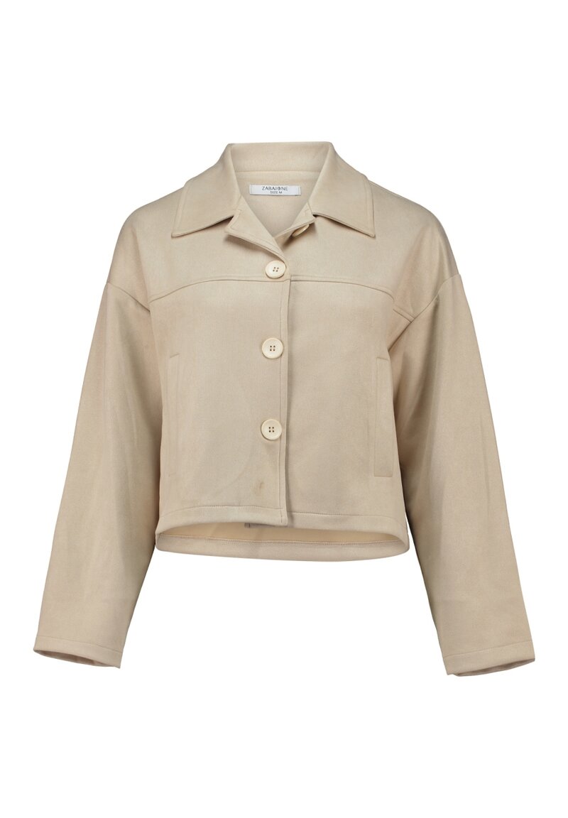 Kiaraa Kort Jacka Dam Beige | Smilebutiken - Zabaione