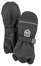 Kids Wool Terry Mittens Black Child - Hestra