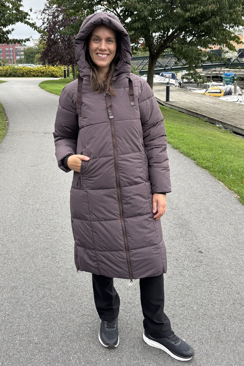 Ayla Winter Parka Women Raisin Copenhagen