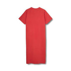 Masur T-shirtklänning Dam Poppy Red Kopenhaken