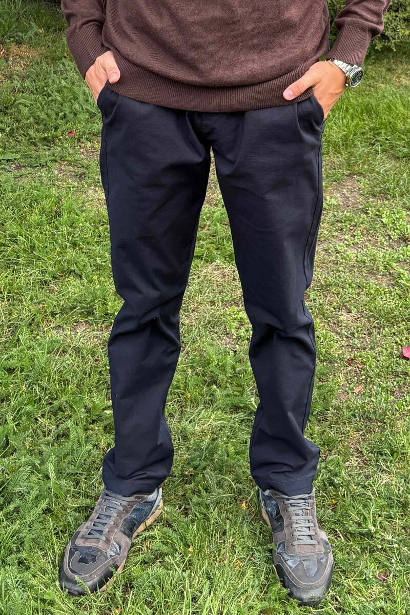 Turku Men's Trousers Navy Copenhagen