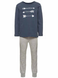 Name it Long-sleeved Pyjamas Grey Kids & Junior - Name It