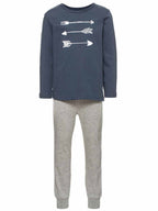 Name it Long-sleeved Pyjamas Grey Kids & Junior - Name It