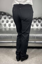 Charlotte LL Straight Fit Ladies Black - LauRie