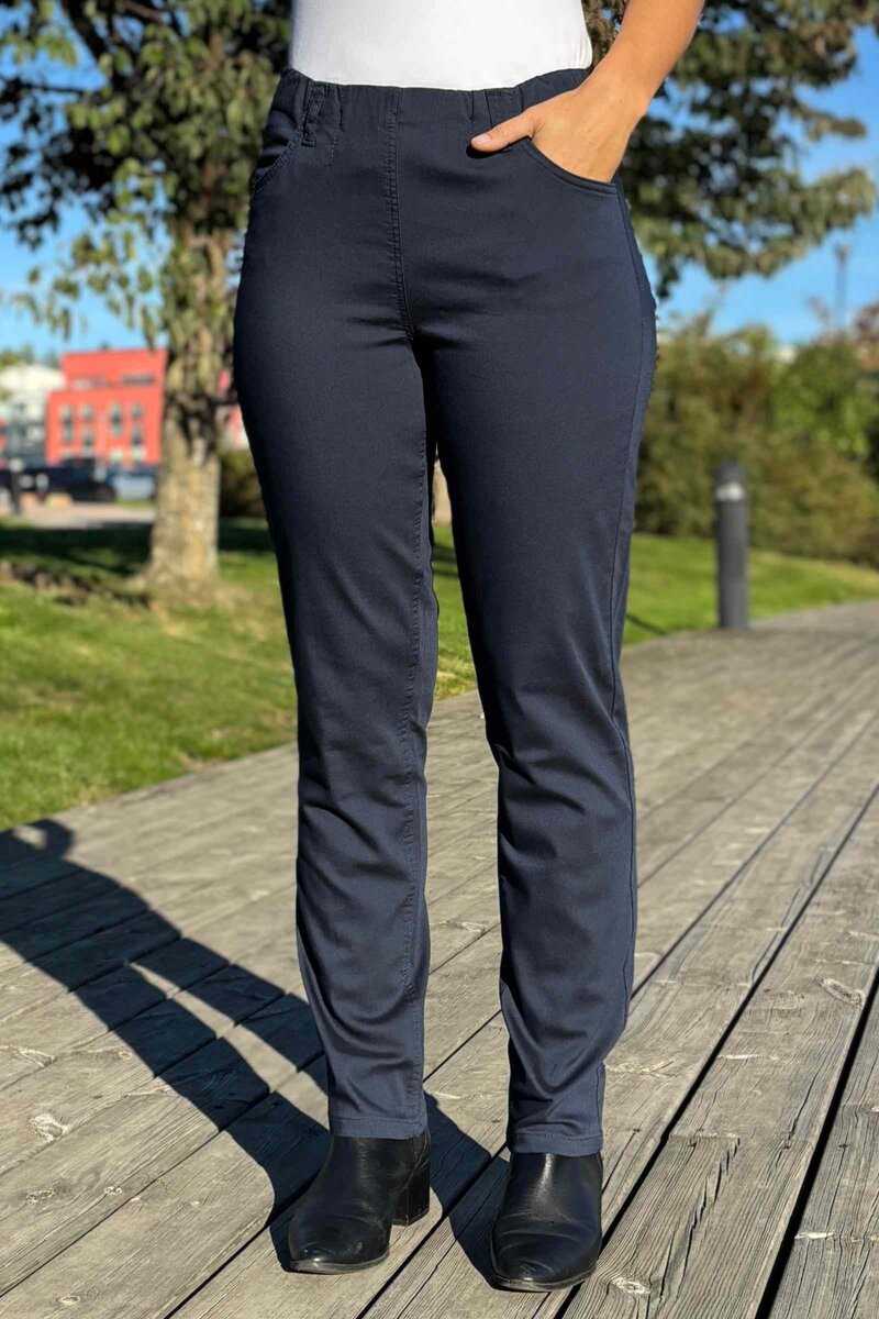 Kelly Regular SL Trousers Women Navy LauRie