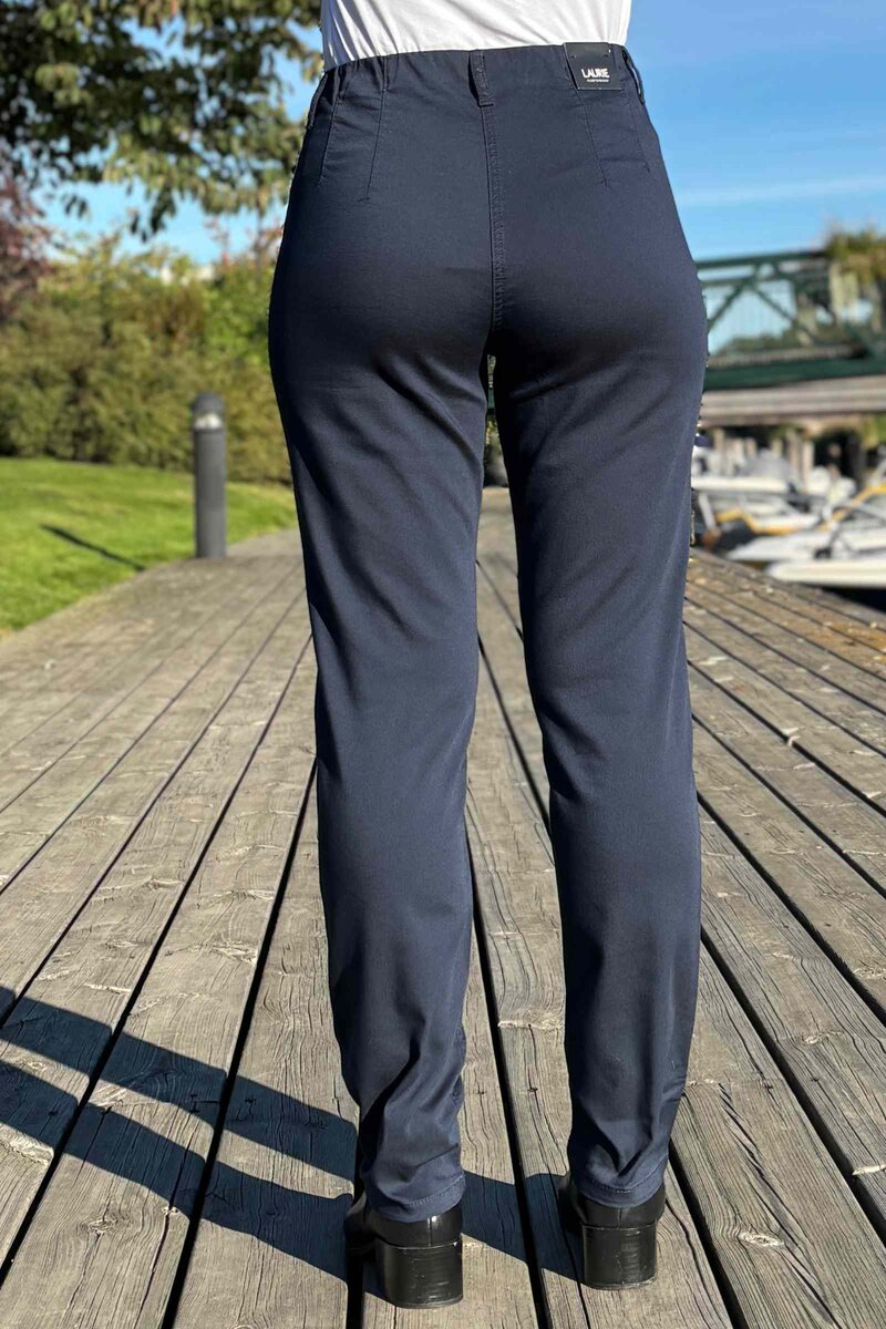 Kelly Regular SL Trousers Women Navy LauRie