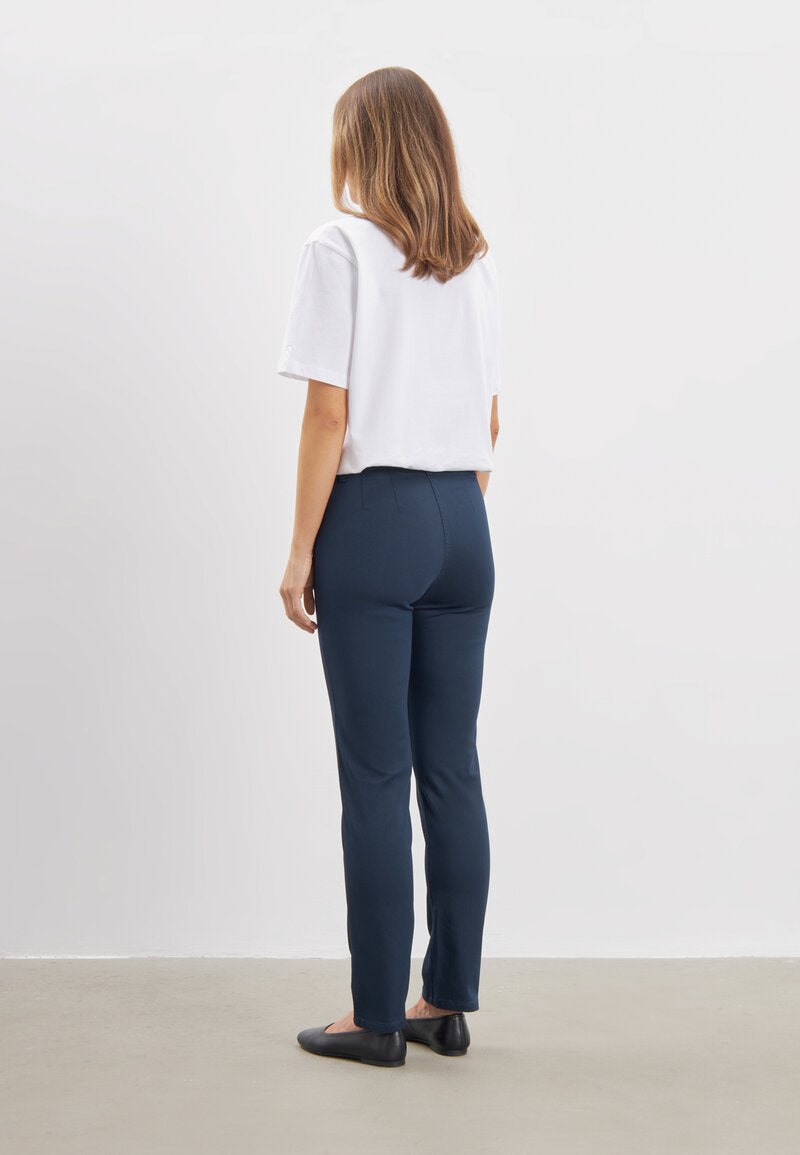 Kelly Regular SL Trousers Women Navy LauRie