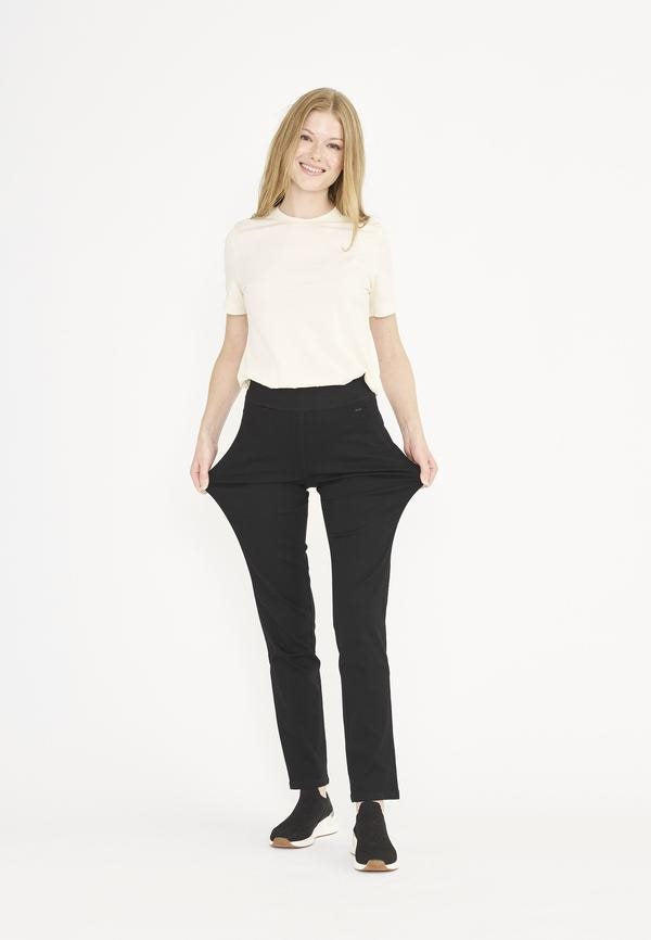 Serene ML Stretchjeans Dam Svart - LauRie