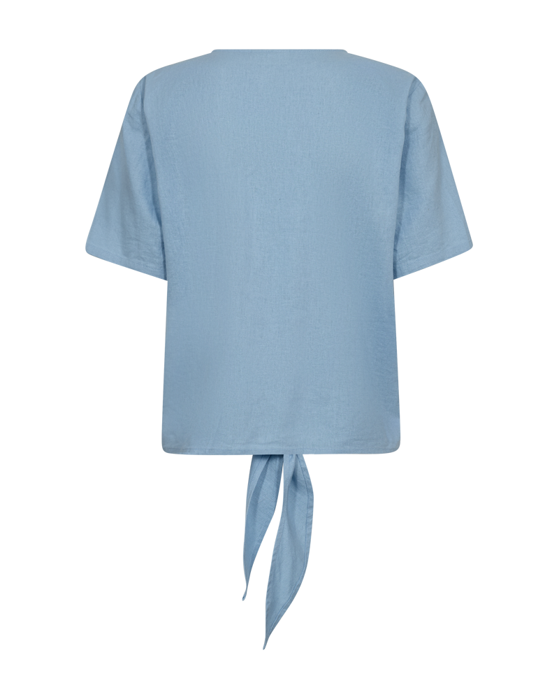 Lava Blus Med Knyt Dam Blue Bell | Smilebutiken - Freequent