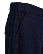 Lava Long Wide Shorts Women Navy Blazer | Smilebutiken - Freequent