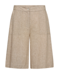 Lava Long Wide Shorts Women Sand Melange | Smilebutiken - Freequent