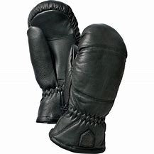 Leather Box Mitten Svart Lädervantar - Hestra