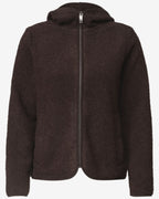 Lenora Teddyjacka Dam Brun Truffle Brown | Silebutiken - Cecil