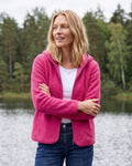 Lenora Teddyjacka Dam Rosa Pink Flash | Silebutiken - Cecil