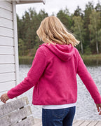 Lenora Teddyjacka Dam Rosa Pink Flash | Silebutiken - Cecil