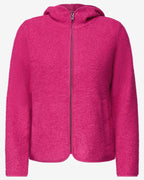 Lenora Teddyjacka Dam Rosa Pink Flash | Silebutiken - Cecil