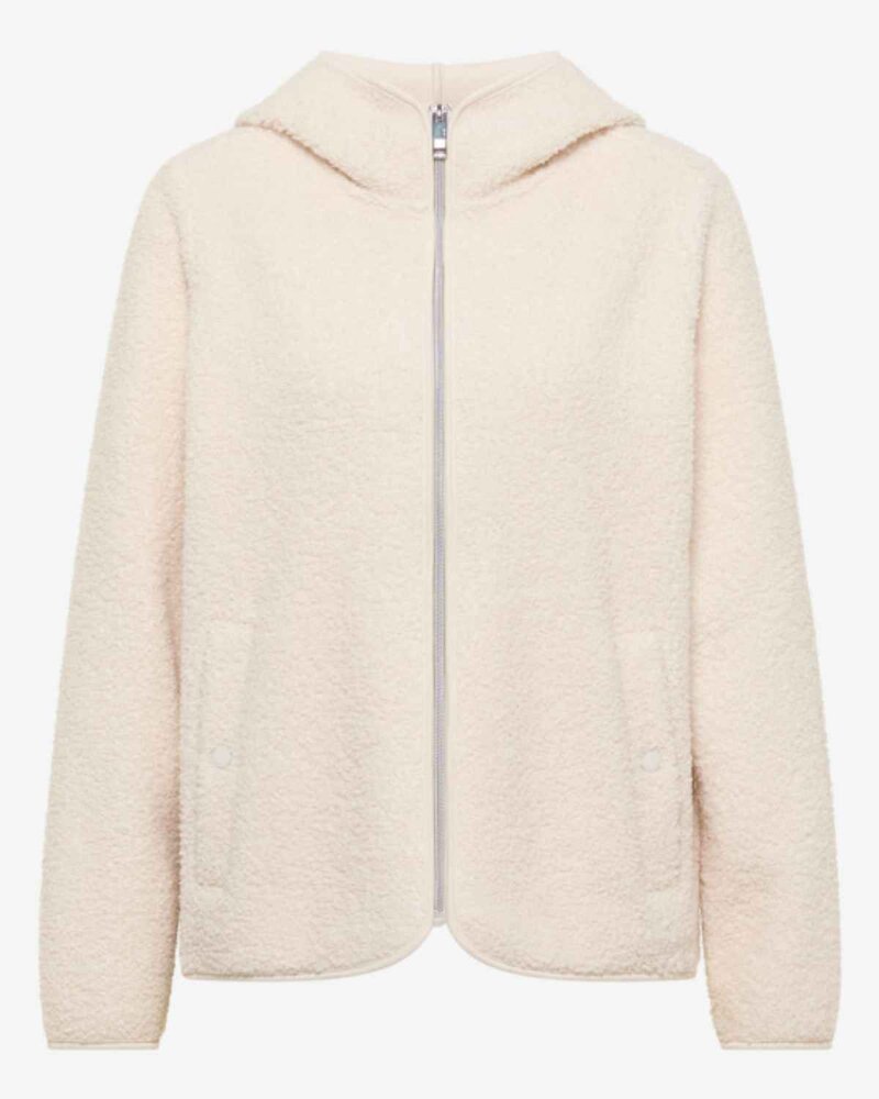 Lilith Pile Jacket Women Teddy Vanilla White | Smilebutiken - Cecil