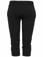 Lina Sweat Capris Black Women - ONLY PLAY