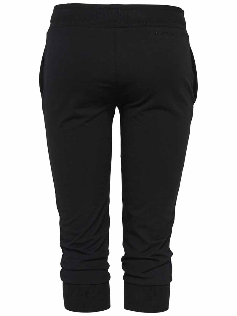 Lina Sweat Capris Black Women - ONLY PLAY