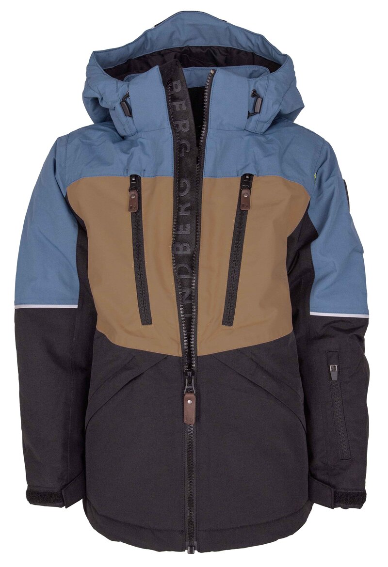 Alpine Vinterjacka Barn & Junior Blue Black Lindberg