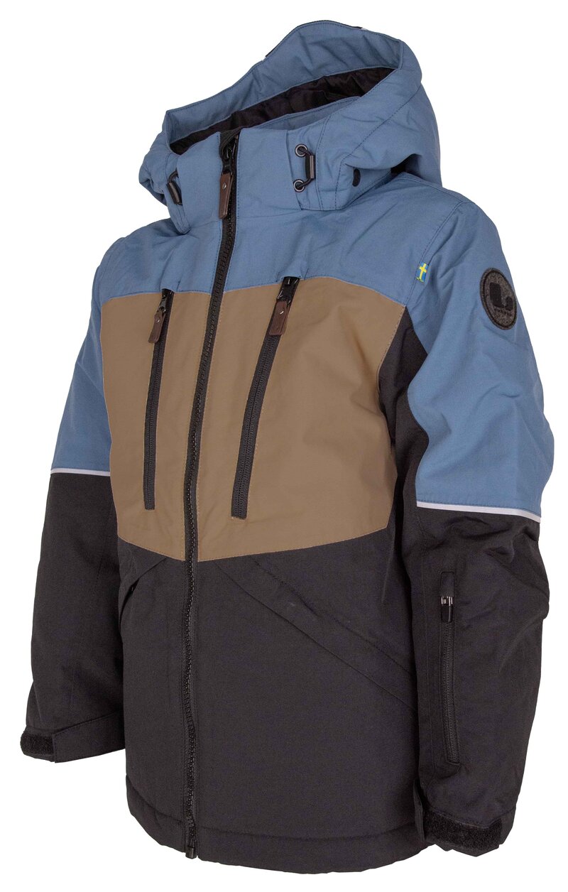 Alpine Vinterjacka Barn & Junior Blue Black Lindberg
