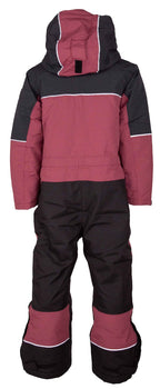 Alpine Vinteroverall Barn & Junior Black Cerise Lindberg