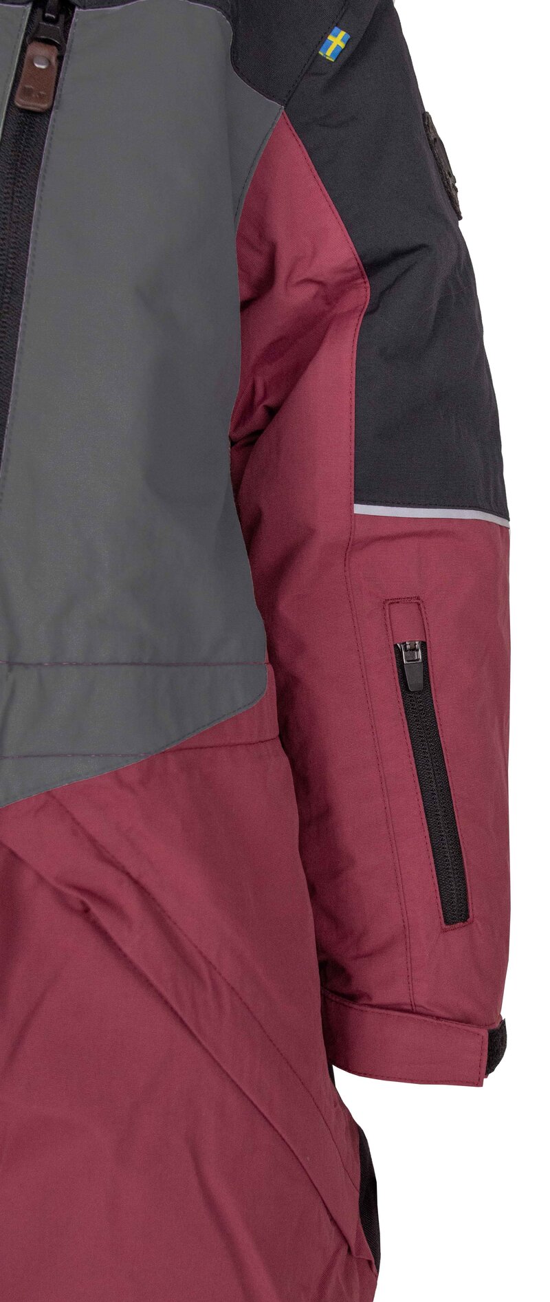 Alpine Vinteroverall Barn & Junior Black Cerise Lindberg