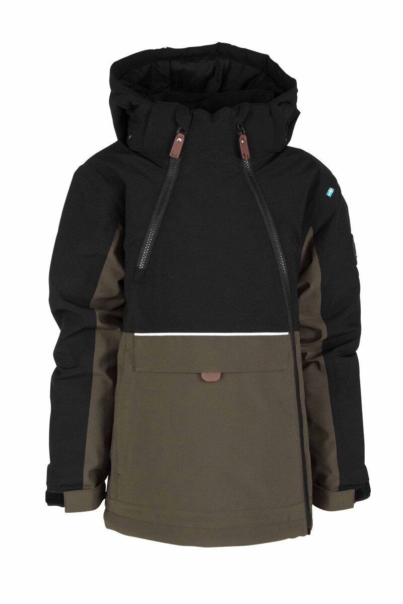 Anorak Winter Jacket Junior Walnut Lindberg