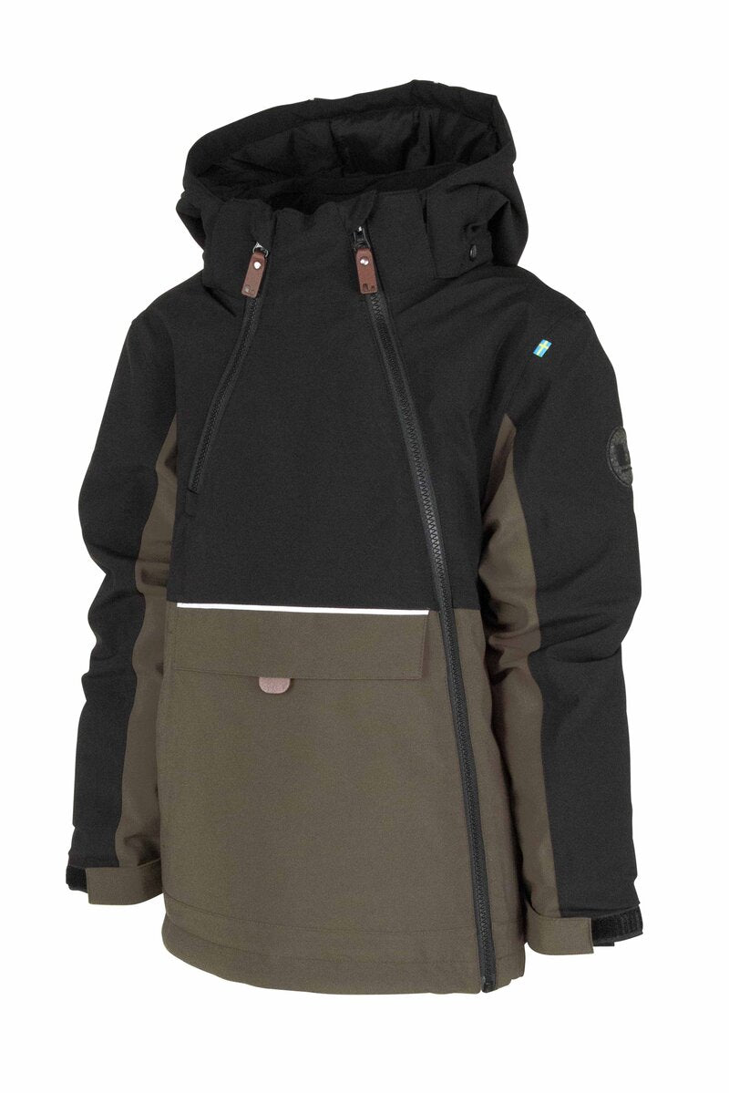 Anorak Winter Jacket Junior Walnut Lindberg