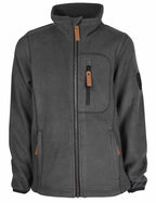 Bolton Fleece Jacket Anthracite Grey Kids Junior - Lindberg