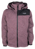 Bormio Fleecejacka Barn & Junior Dusty Mauve Lindberg