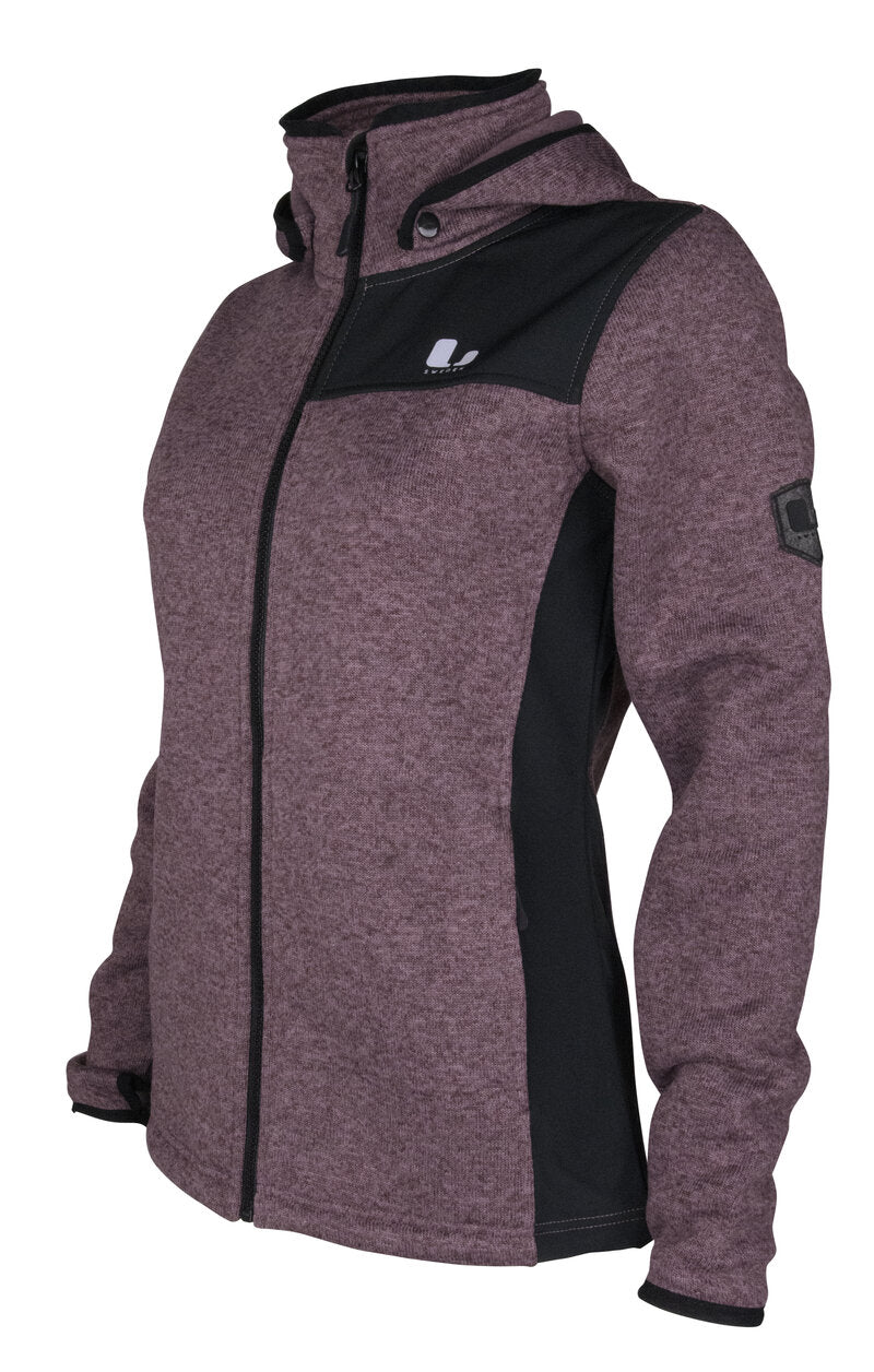 Bormio Fleecejacka Dam Dusty Mauve  Lindberg
