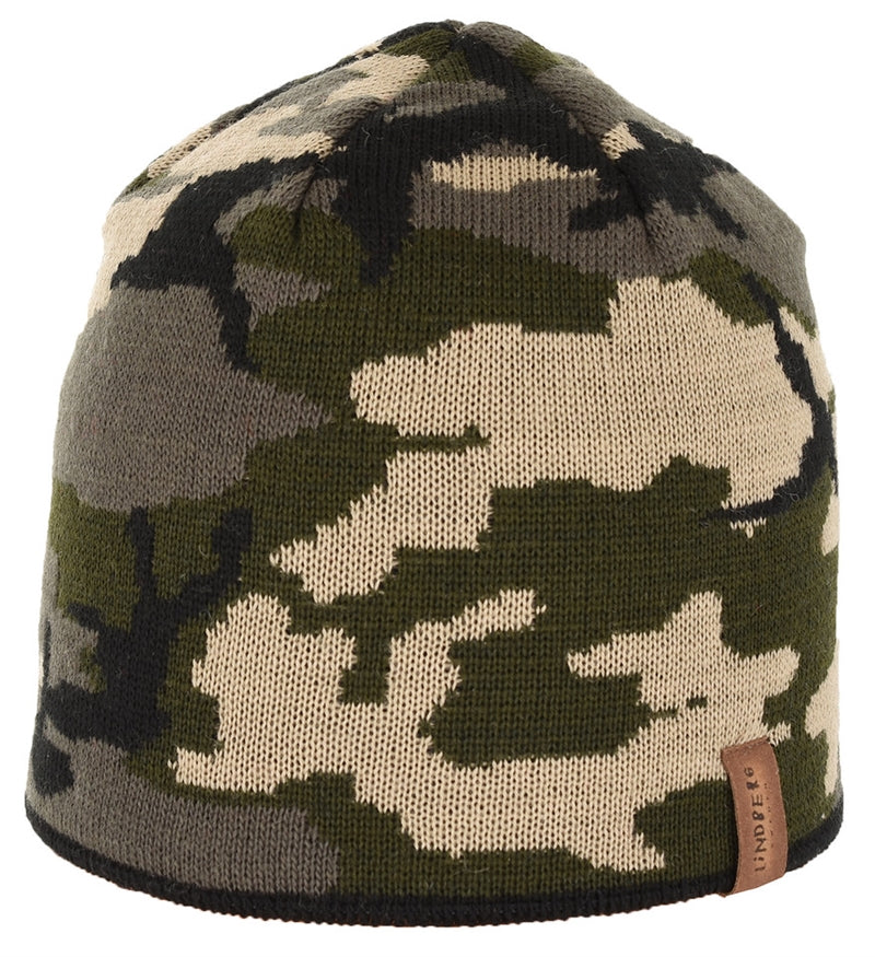Camo Vintermössa Grön - Lindberg