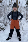 Colden Winter Trousers Junior Orange - Lindberg