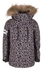 Colden Vinterjacka Barn & Junior Latte Black Lindberg
