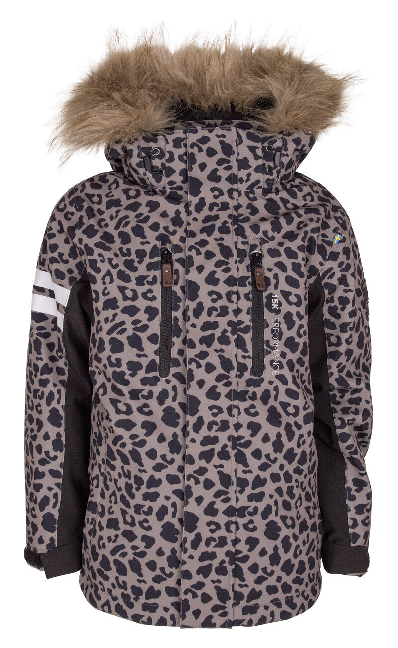 Colden Vinterjacka Barn & Junior Latte Black Lindberg