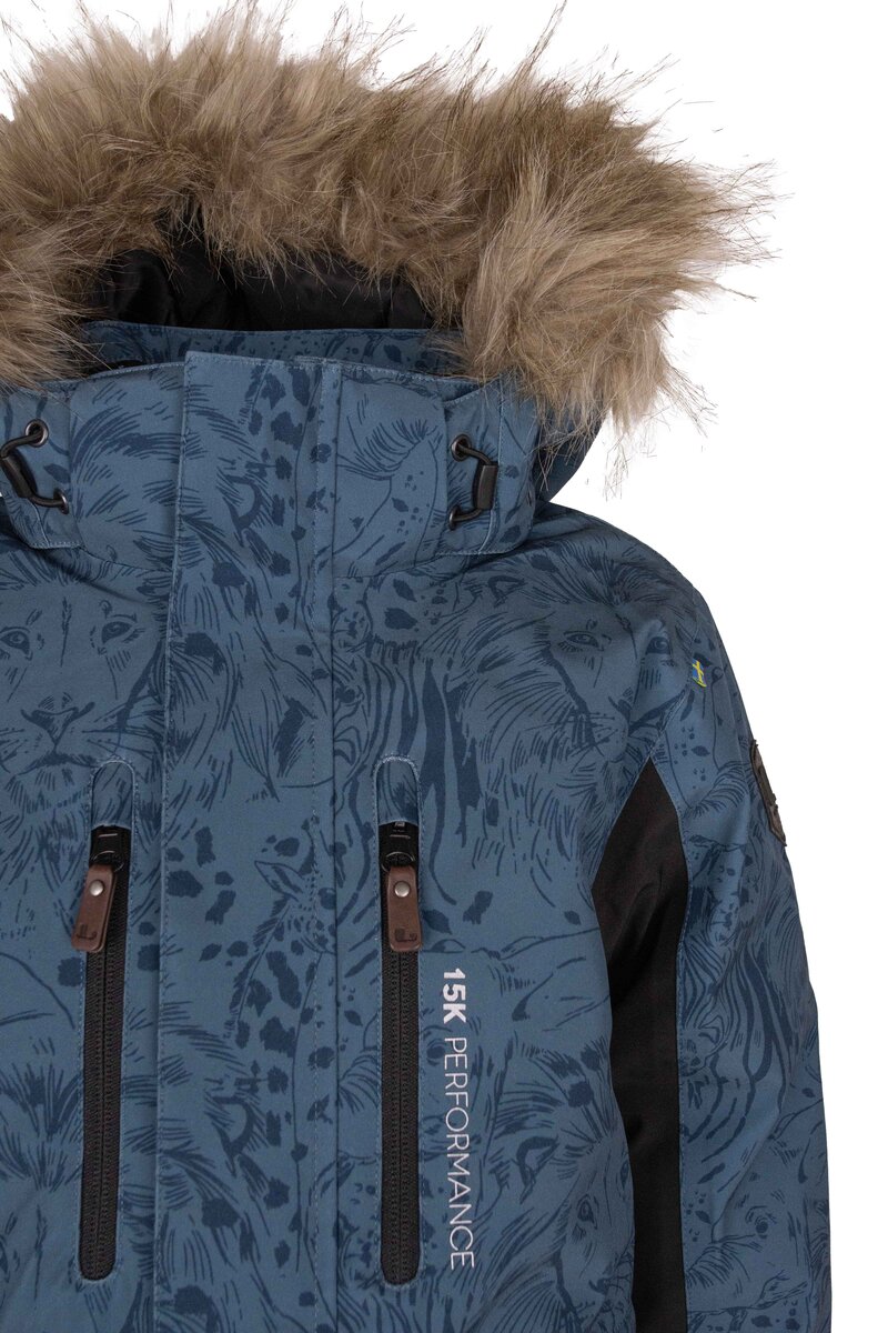 Colden Vinteroverall Barn & Junior Denim Blue Lindberg