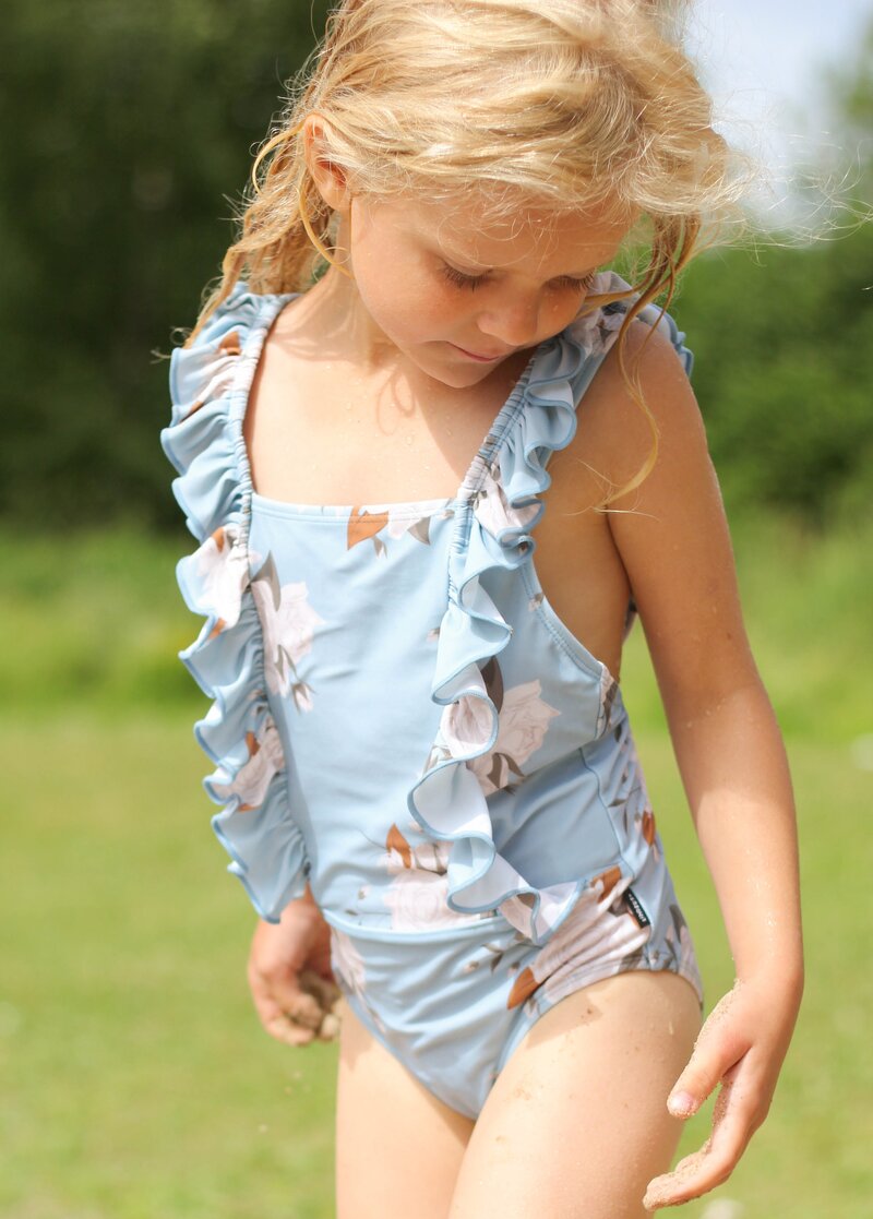 Diana Baddräkt Barn & Junior Light Blue Lindberg