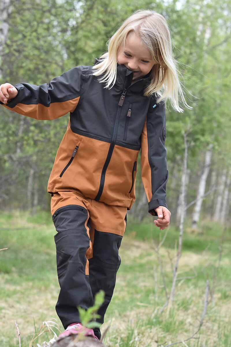 Explorer Outdoor Trousers Kids Junior Brown - Lindberg