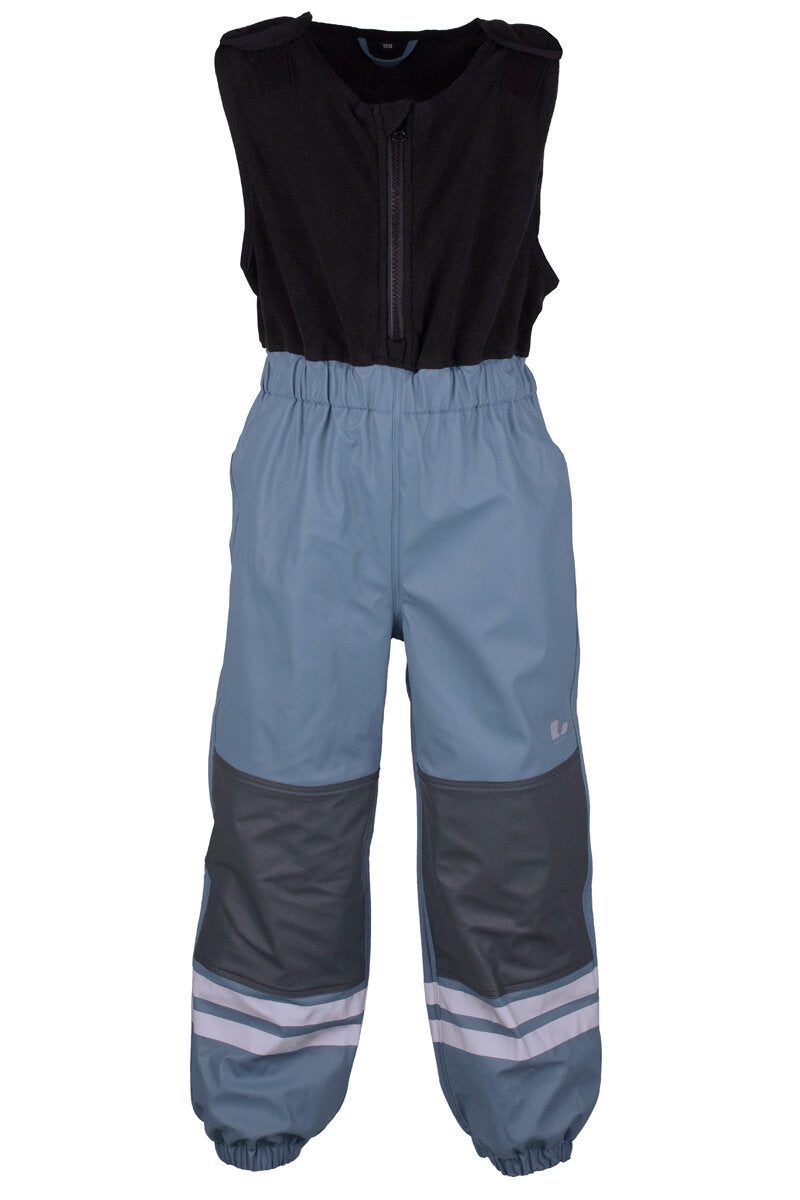 Fagerhult Lined Rain Set Kids Blue Lindberg