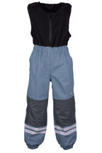 Fagerhult Lined Rain Set Kids Blue Lindberg