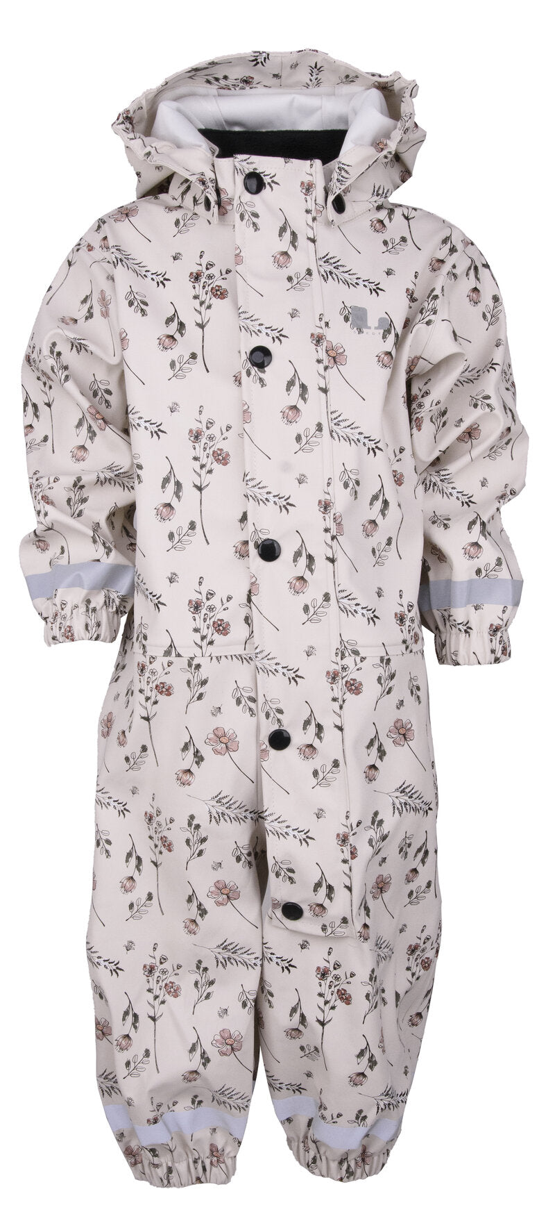 Forshem Unlined Rain Overall Kids Flower Lindberg