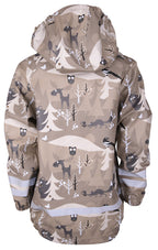 Forshem Unlined Rain Set Kids Potato Beige Lindberg