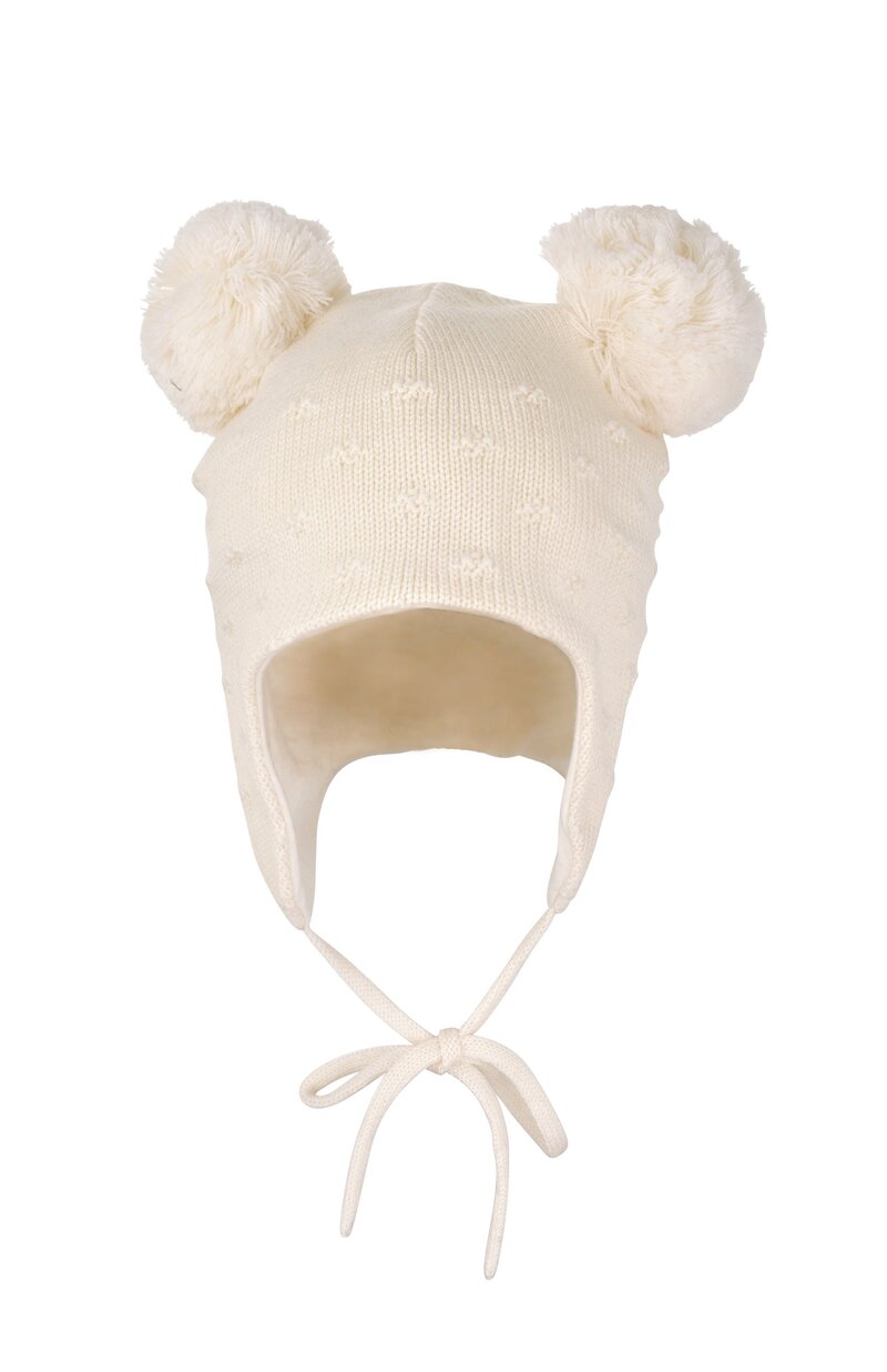 Idaho Winter Hat Baby Off-White - Lindberg