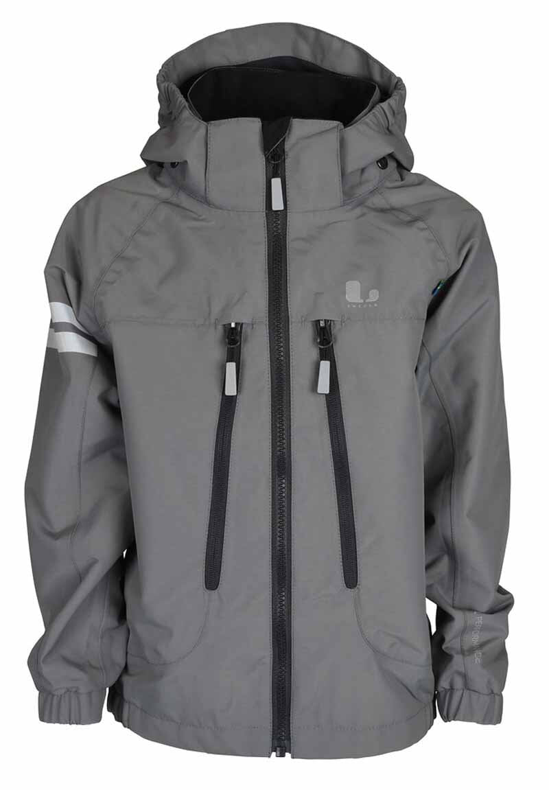 Lingbo Shell Jacket Children Junior Gray - Lindberg