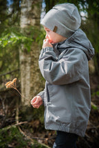 Lingbo Shell Jacket Children Junior Gray - Lindberg