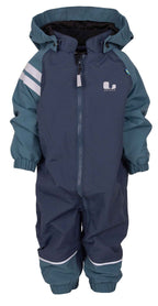Lingbo Skaloverall Baby Turquoise Navy Lindberg